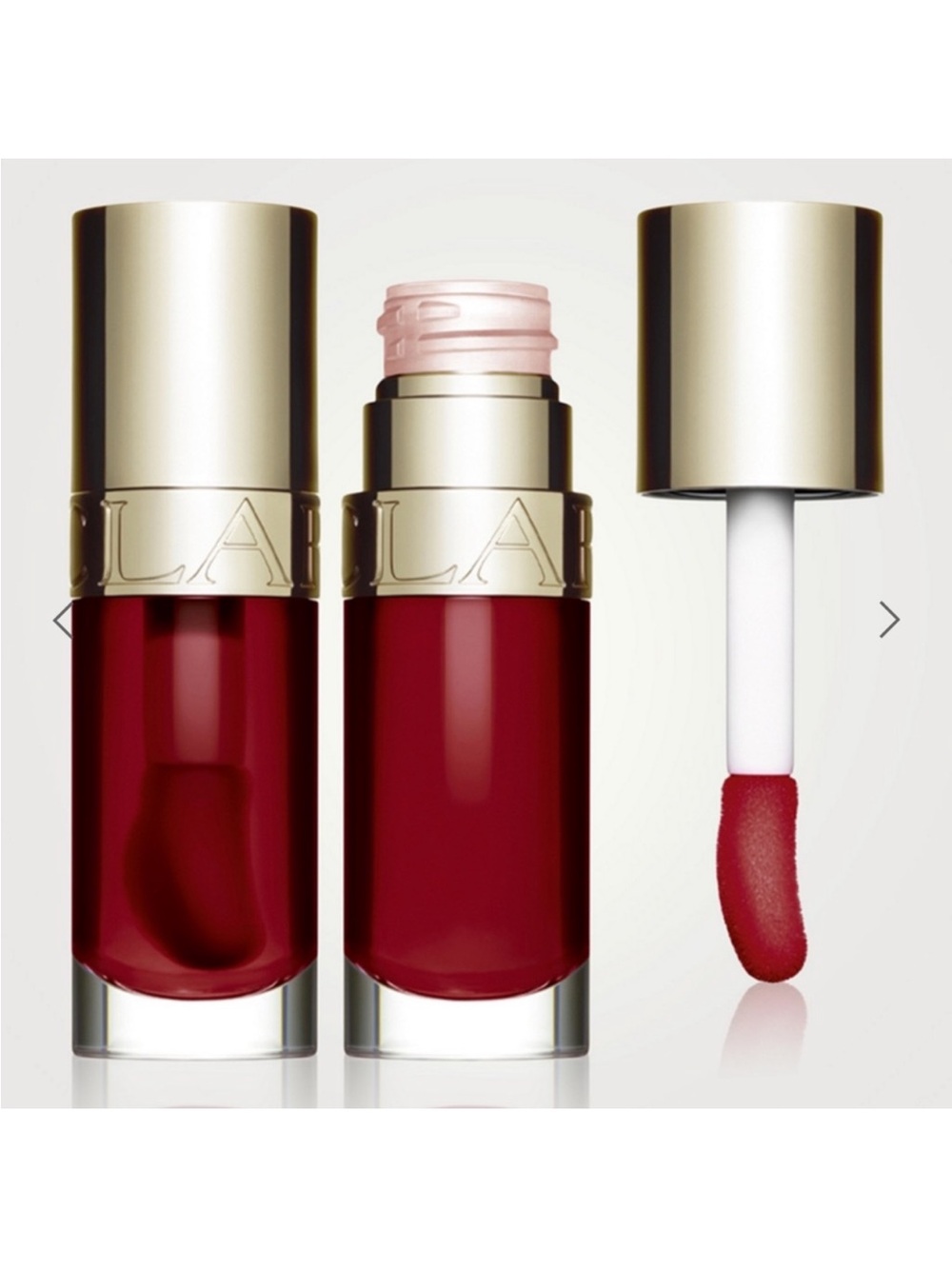 Clarins Lip Comfort Oil - Tinted Lip Oil in shade 03 Cherry